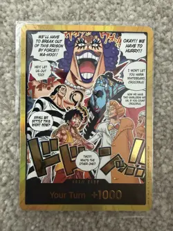 One Piece - OP16 Gold Don!! Card Full Art Foil - Image 2
