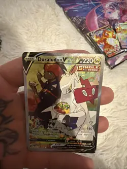 Duraludon V (Alternate Full Art) 198/203 Swsh07: Evolving Skies Holo - Image 1