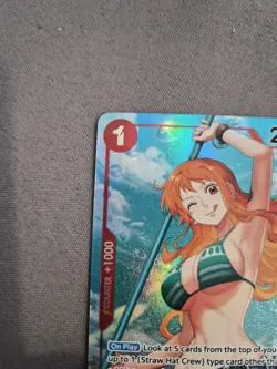 Nami Alt Art - Post Errata - One Piece TCG - OP01-016 - English - Image 5