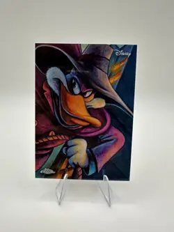2026 Topps Chrome Disney #AD-7 Darkwing Duck Art Of Disney Original Art SSP - Image 1