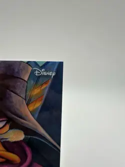 2026 Topps Chrome Disney #AD-7 Darkwing Duck Art Of Disney Original Art SSP - Image 4