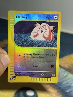 Clefairy 101/165 Reverse Holo Expedition E Reader Series Set Pokemon Card HP - Image 3