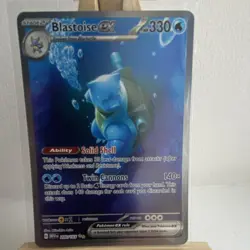 The Pokemon Company Blastoise ex 200/165 SV 151 SIR Full Art Holo English - Image 1