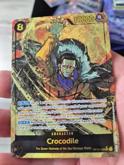 Crocodile OP14-120 Alt Art SEC One Piece Card Game English (NM) - Image 1