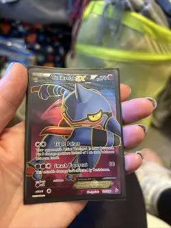 Pokemon TCG Toxicroak-EX Flashfire 102/106 Holo Full Art Ultra Rare - Image 1