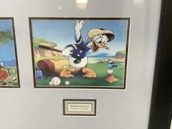 Disney Toon Art Golf Lithograph – Lost Ball, Temper Temper, Choosing Right Club - Image 2
