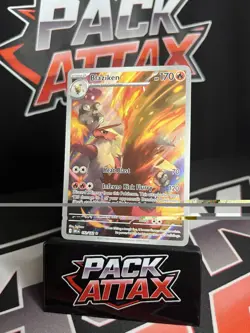 Pokemon TCG Destined Rivals Blaziken 192/182 Illustration Rare Full Art Holo - Image 1