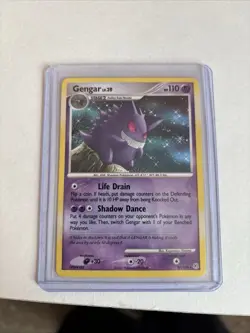 Gengar 27/130 Non-holo Pokemon Diamond And Pearl LP Trading Card Tcg - Image 3
