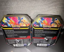 Pokemon TCG - Mega Charizard Y and X ex Tin (Set of 2 Tins) - Brand New Sealed - Image 4
