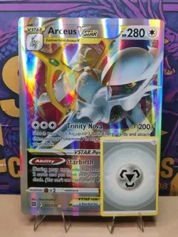 Jumbo Custom Made pokemon Card Arceus Vstar Display - Good to Frame - Image 2