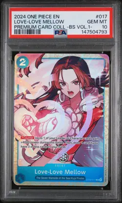 LOVE-LOVE MELLOW / Boa PSA 10 ST03-017 Premium Card Collection Vol.1 - One Piece - Image 1