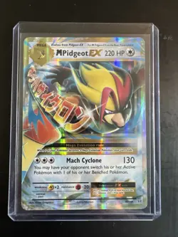 Pokemon Pidgeot TCG M EX Evolutions Holo Card 65/108 LP Condition - Image 1