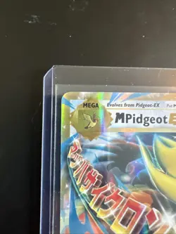 Pokemon Pidgeot TCG M EX Evolutions Holo Card 65/108 LP Condition - Image 2
