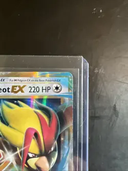 Pokemon Pidgeot TCG M EX Evolutions Holo Card 65/108 LP Condition - Image 5
