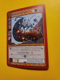 MetaZoo MONGOLIAN DEATH WORM 5/30 REVERSE HOLO Fan Art Contest 2.0 Card 2023 - Image 2