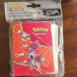 Pokemon Pokemon TCG Album Binder Holds 60 Cards - XY BREAKthrough, Red/Orange - Image 1