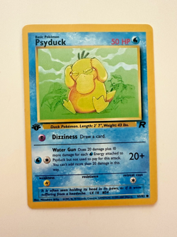 Psyduck 1st Edition Team Rocket 65/82 Vintage Pokemon Card LP - Image 1