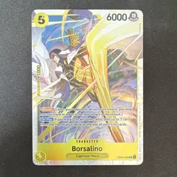 Bandai One Piece Card Game - Borsalino EB04-058 SR Foil Special EN 6000 - Image 1