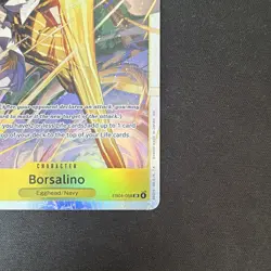 Bandai One Piece Card Game - Borsalino EB04-058 SR Foil Special EN 6000 - Image 3
