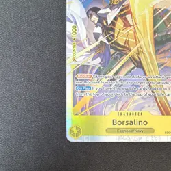 Bandai One Piece Card Game - Borsalino EB04-058 SR Foil Special EN 6000 - Image 4