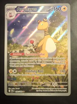 Ampharos 090/086 – Illustration Rare (NM/M) Chaos Rising – Pokemon card - Image 1