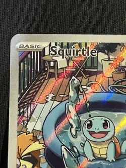 Squirtle 148/142 Stellar Crown Illustration Rare Full Art Card Pokemon TCG NM - Image 2