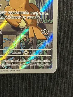 Squirtle 148/142 Stellar Crown Illustration Rare Full Art Card Pokemon TCG NM - Image 5