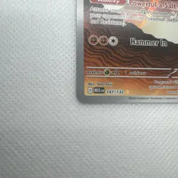 Garganacl 147/132 Holo Illustration Rare Mega Evolution Pokemon Card - Image 4