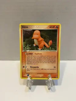 Ditto - 61/113 (Charmander) - Delta Species (DS) MP Pokemon Card Pokemon TCG - Image 1