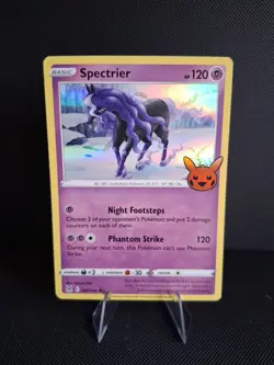 Spectrier 081/196 2023 Trick Or Trade Holo Pokemon Card. Excellent Condition. - Image 1