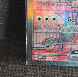 Mew ex Promo Holo 053 Scarlet & Violet SVP English 180HP Pokemon TCG Card - Image 4