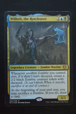 Magic The Gathering MTG WILHELT, THE ROTCLEAVER Innistrad Midnight Hunt NM - Image 1