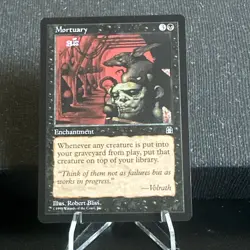 MTG MORTUARY CARD CCG STRONGHOLD MAGIC THE GATHERING - Image 1