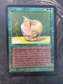 *** ALPHA Lure *** NM Clean! - DUTY PAID - Magic MtG - Image 1