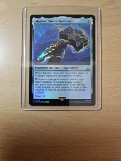 Mjolnir, Storm Hammer Foil Rare, Assassin's Creed #074, MTG Magic The Gathering - Image 2