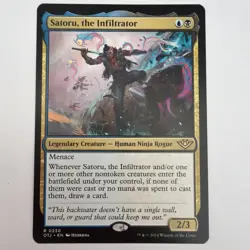 Satoru, the Infiltrator ~ Outlaws of Thunder Junction [ NM ] [ Magic MTG ] - Image 1