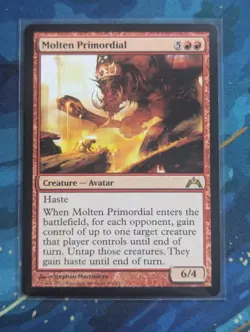 MTG Molten Primordial - NM - Gatecrash - Image 1