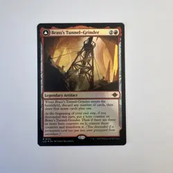 Brass's Tunnel-Grinder R 0135 LCI Foil Card Magic the Gathering MTG - Image 1