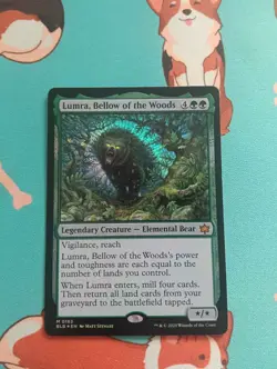 MTG Magic the Gathering - Lumra, Bellow of the Woods Foil - Bloomburrow - Image 1