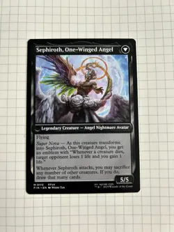 MTG Final Fantasy: Sephiroth, Fabled SOLDIER - M 0115 - NM - NON FOIL - Image 2