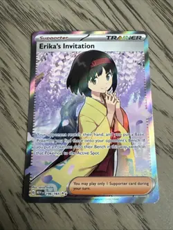 Erika's Invitation 196/165 Sv2a: Pokemon Card 151 Holo NM - Image 1