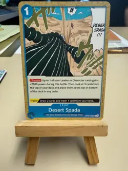 ONE PIECE Card Game: Desert Spada Event Card- *OP01-088* Romance Dawn Series - Image 1