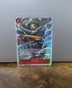 One Piece CCG Monet Foil SR OP10-016 Royal Blood English NM-Mint TCG Card - Image 1