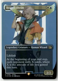 Hope Estheim (Borderless) 396 NM Foil MTG Final Fantasy Magic - Image 1