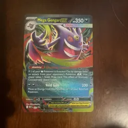 Mega Gengar EX 073 Black Star Promo Pokemon - Image 1