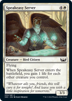 x4 Speakeasy Server - Streets of New Capenna - NM - MTG - Image 1