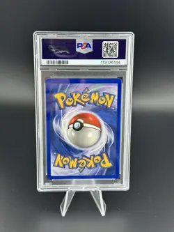 1999 POKEMON BASE SET UNLIMITED #13 POLIWRATH-HOLO PSA 8 - Image 2