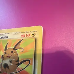Wizards of the Coast Raichu 29/62 Fossil First Edition Rare Regular Eng 90HP - Image 4