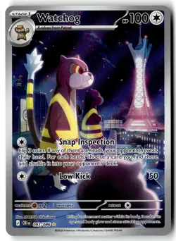 Watchog 097/086 Holo Illustration Rare Chaos Rising Pokemon Holo Near Mint - Image 1