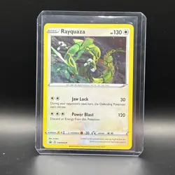 Pokemon Rayquaza - SWSH029 - Sword & Shield Triple Blister Promo - ACE 9 - Image 1
